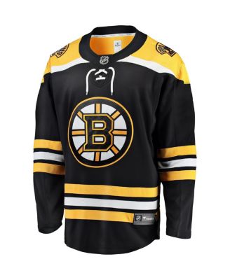 Men's Black Boston Bruins Breakaway Home Jersey