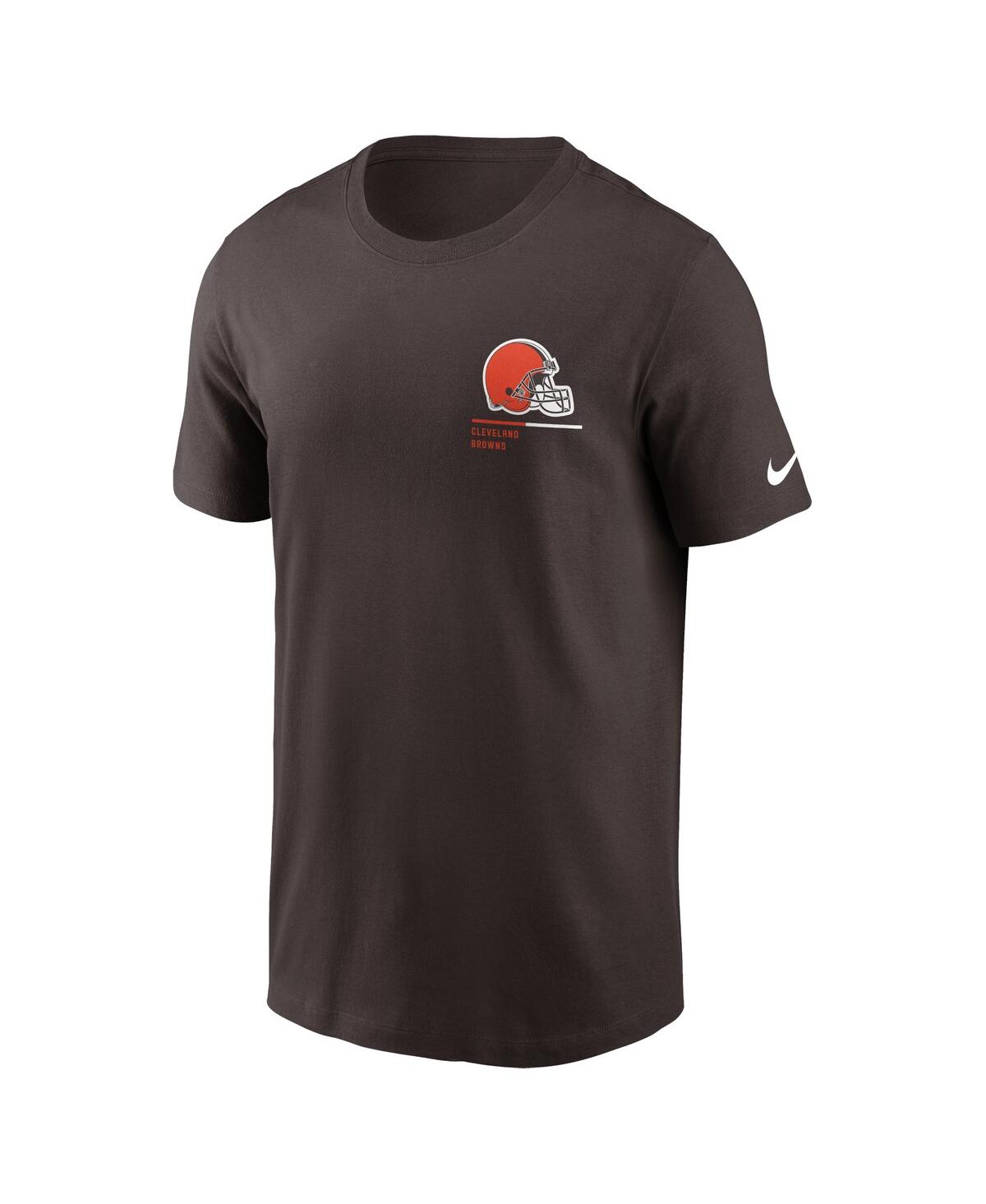 Men's NikeCleveland Browns Team Incline T-shirt - Brown