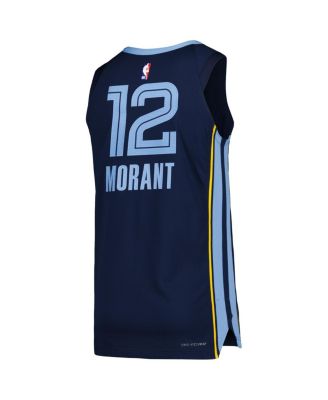 Men's Ja Morant Navy Memphis Grizzlies Authentic Jersey - Association Edition