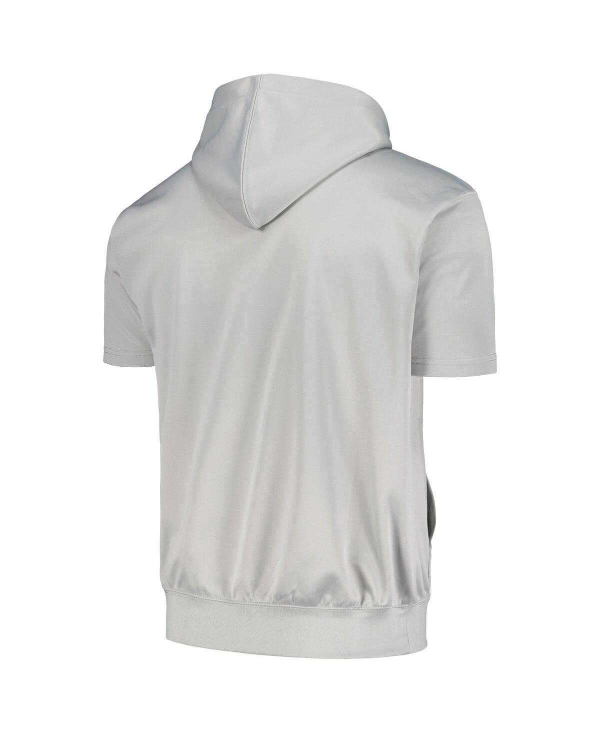 Men's Fanatics Orange Phoenix Suns Short Sleeve Pullover Hoodie - Orange