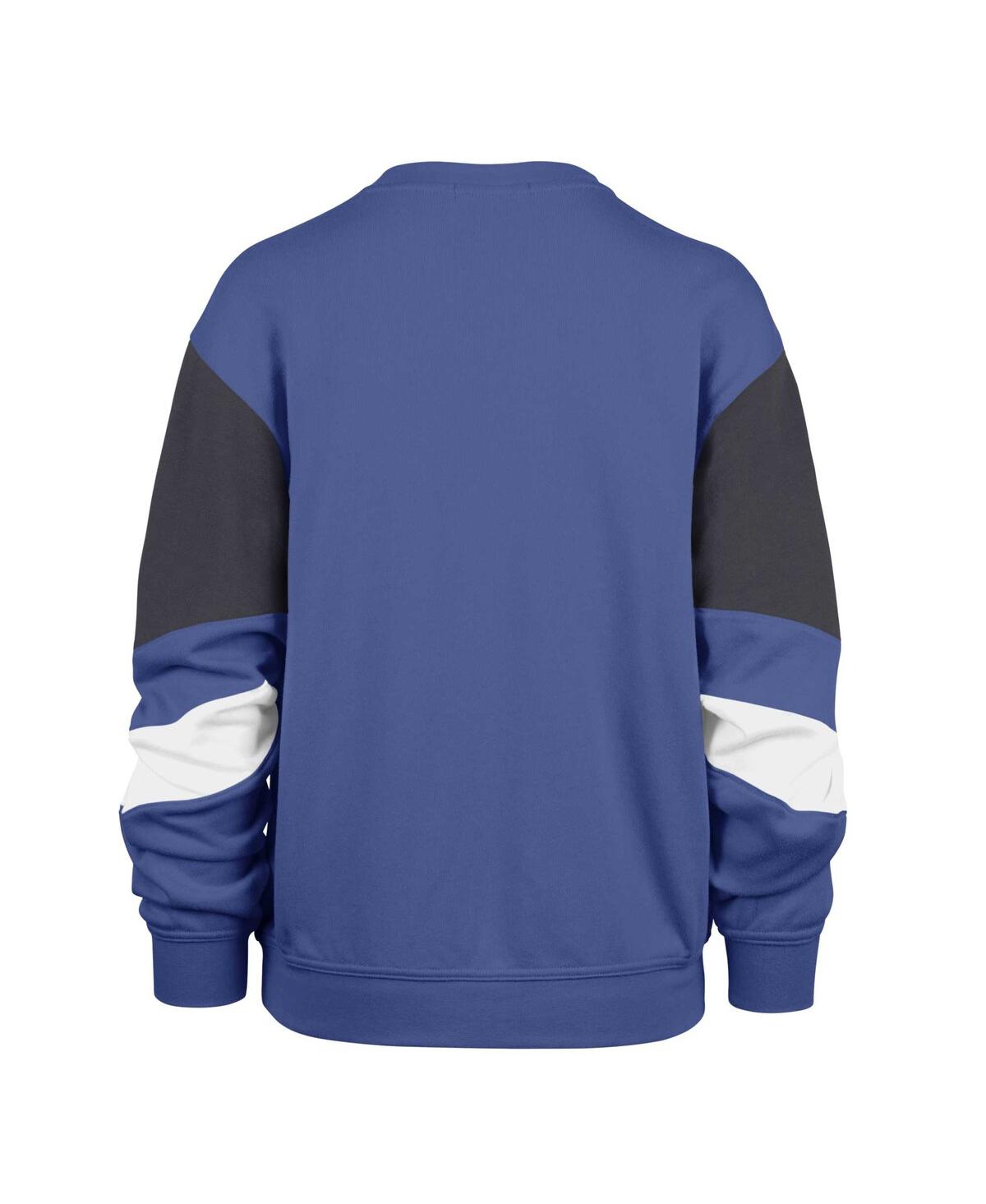 Women's '47 BrandOklahoma City Thunder 2023/24 City Edition Nova Crew Sweatshirt - Blue