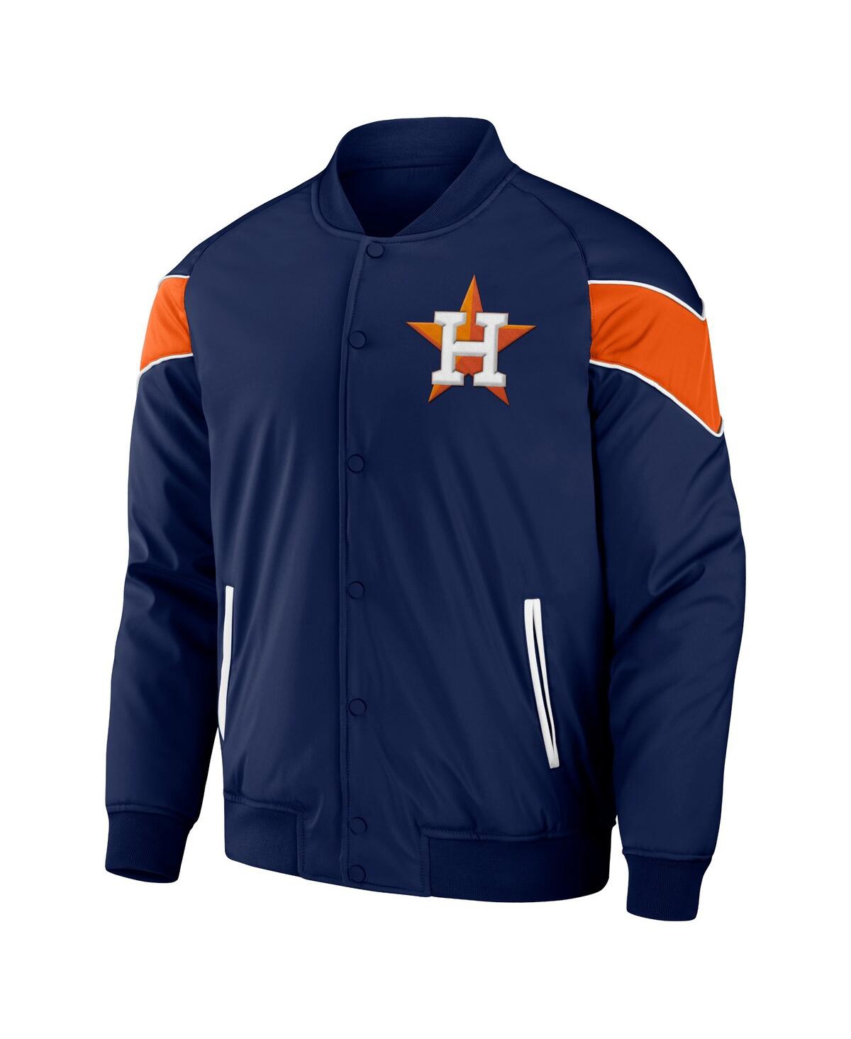 Shop Fanatics Men's Darius Rucker Collection By  Navy Houston Astros Baseball Raglan Full-snap Jacket