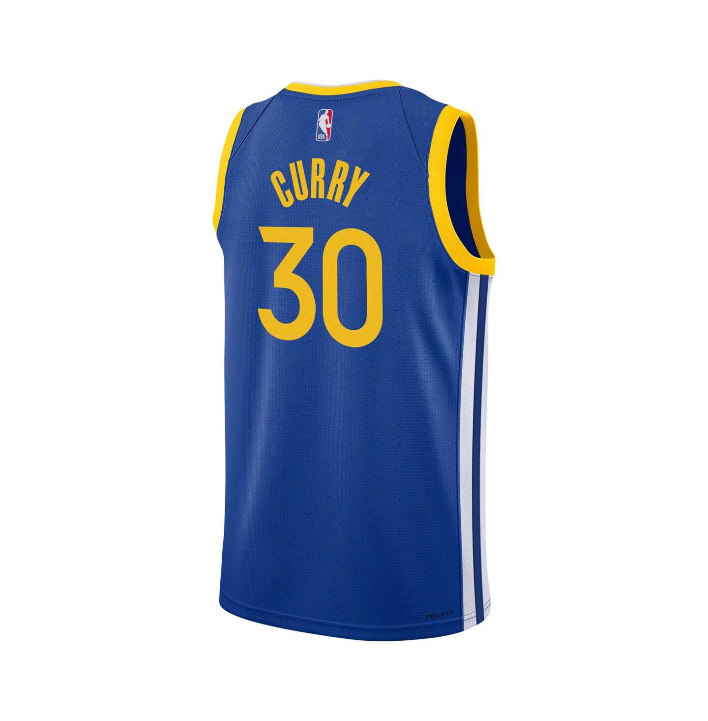 Детская джерси Nike Stephen Curry Golden State Warriors Swingman, цвет: Королевский синий — фото 2