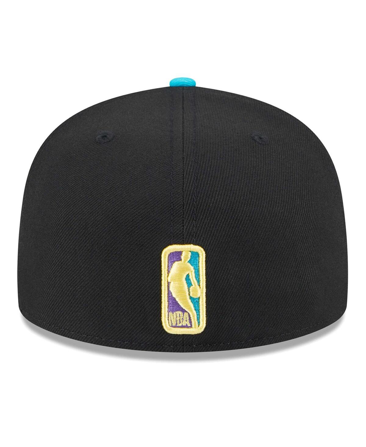 Men's New Era Turquoise New York Knicks Arcade Scheme 59FIFTY Fitted Hat - Turquoise