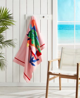 Palm Croc Cotton Beach Towel