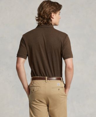 Men’s Slim-Fit Soft Cotton Polo Shirt