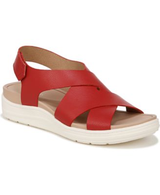 Dr. Scholl's - Women's Time Off Sea Slingback Wedge Sandals