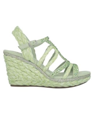 Women's Omalia Raffia Platform Wedge Sandals