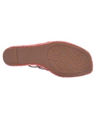 Women's Orleans Raffia Platform Wedge Sandals 