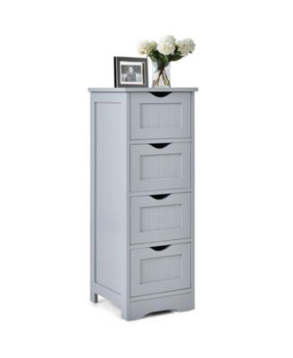 Bathroom Floor Freestanding Storage Organizer with 3 Drawers