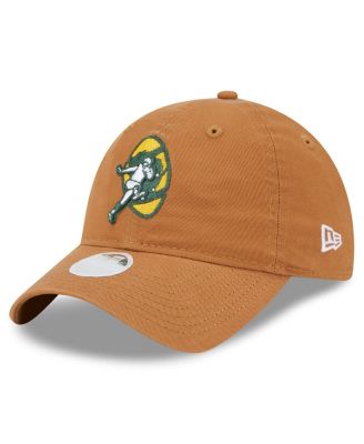 Women's New Era Gold Green Bay Packers Main Core Classic 2.0