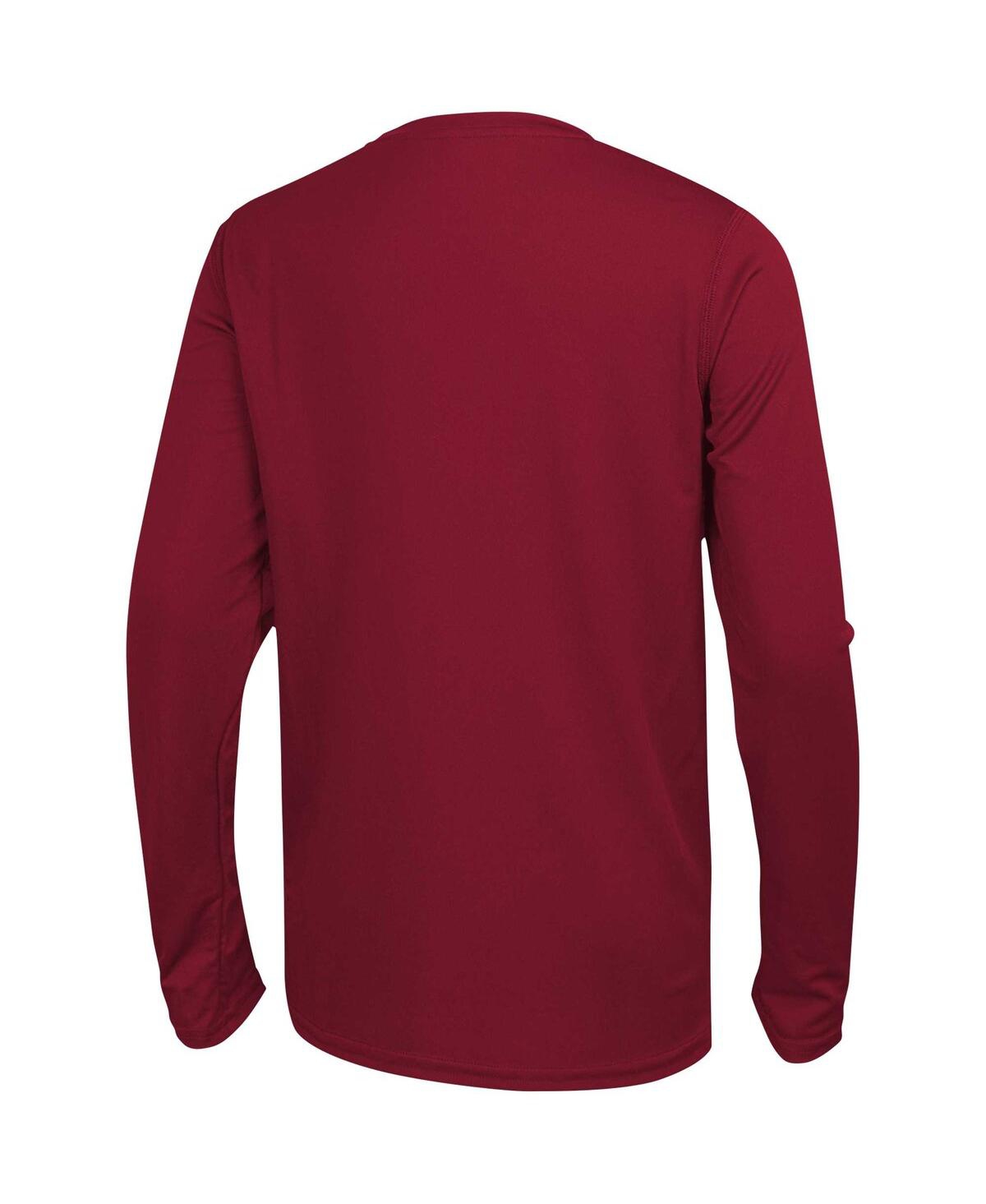 Men'sTampa Bay Buccaneers Side Drill Long Sleeve T-shirt - Red