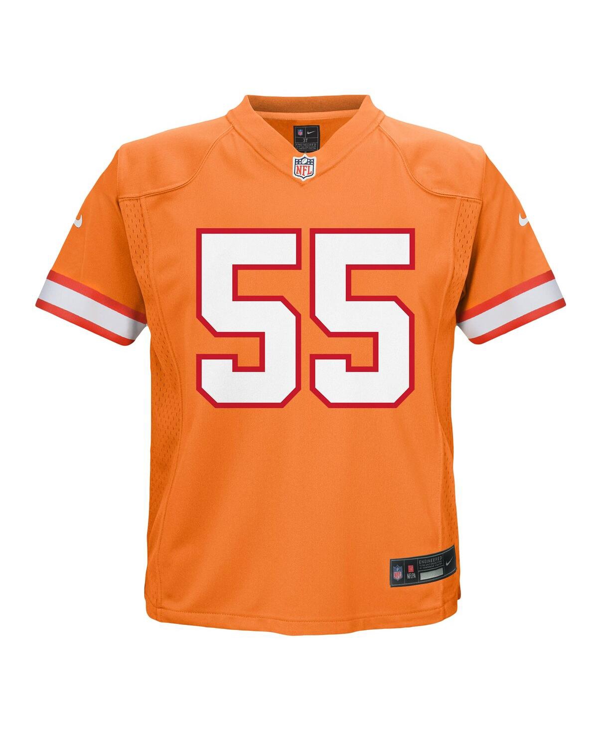Toddler Nike Derrick BrooksTampa Bay Buccaneers Retired Player Game Jersey - Orange