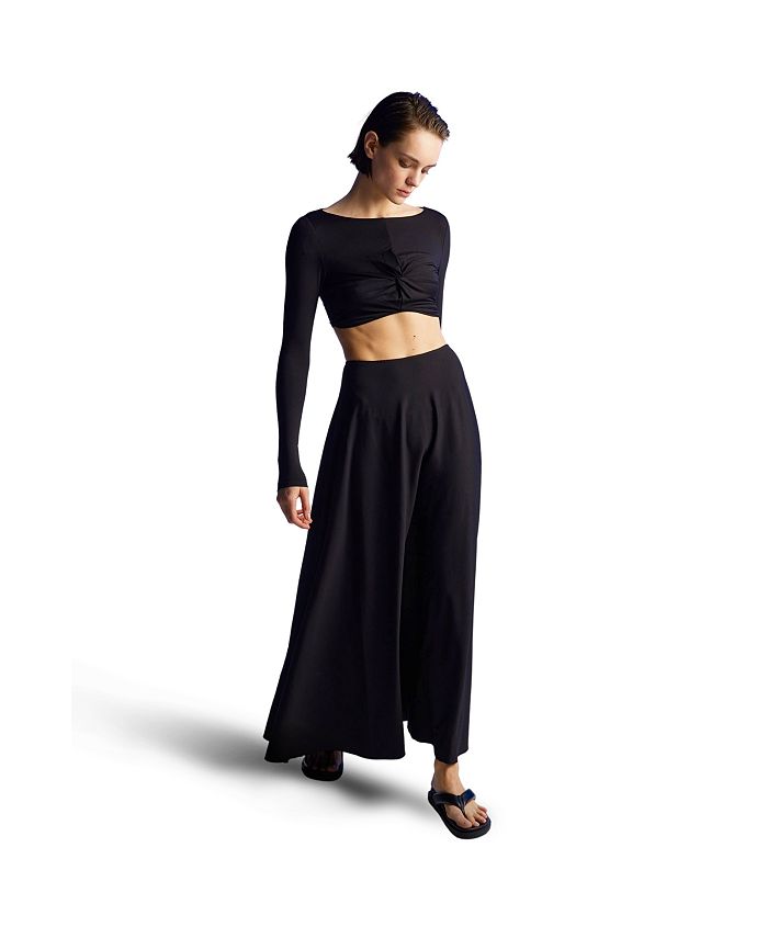 NOCTURNE Women's Flounced Long Skirt - Macy's