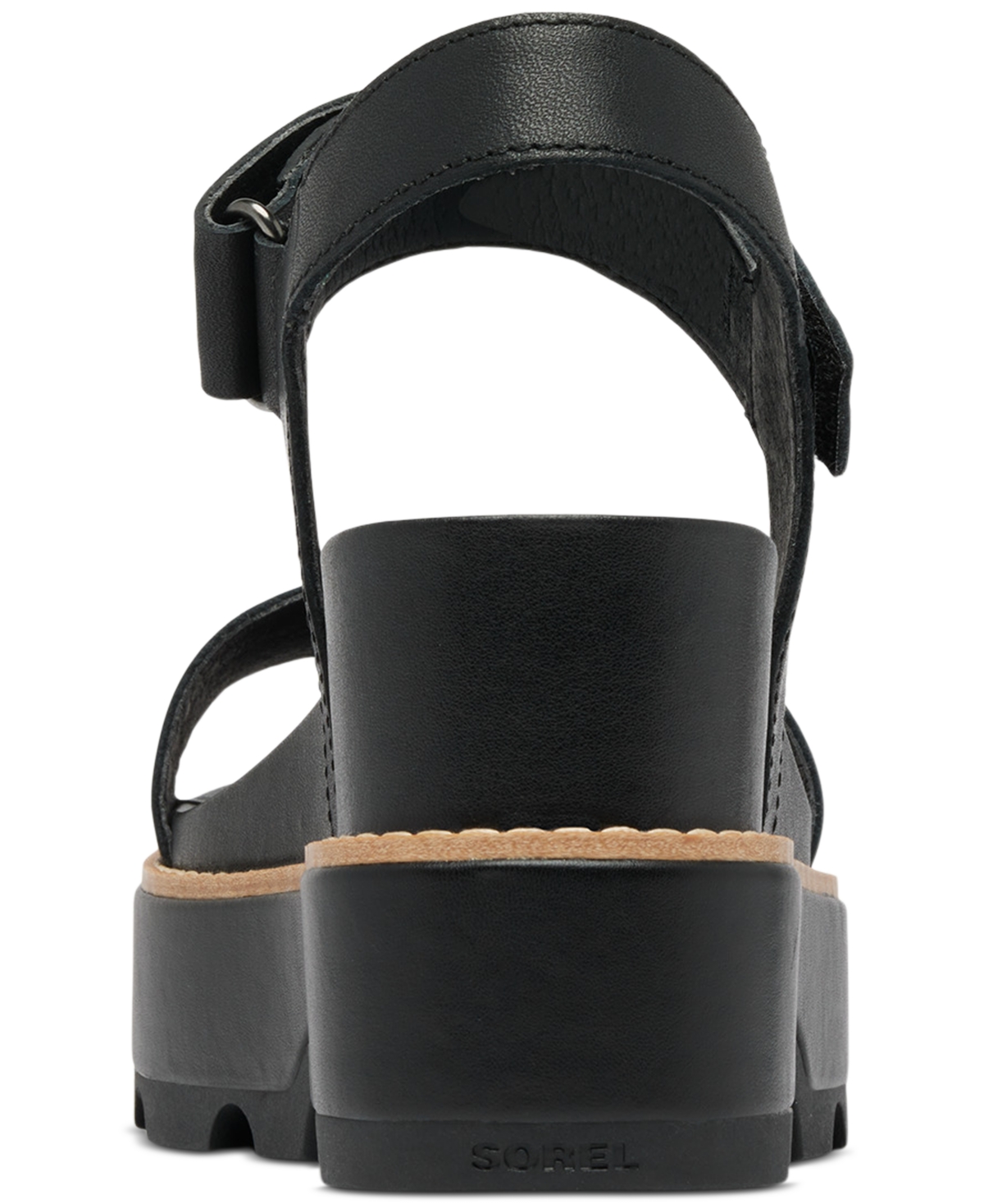 Shop Sorel Women's Joanie Iv Y-strap Wedge Sandals In Utility Green,honey White
