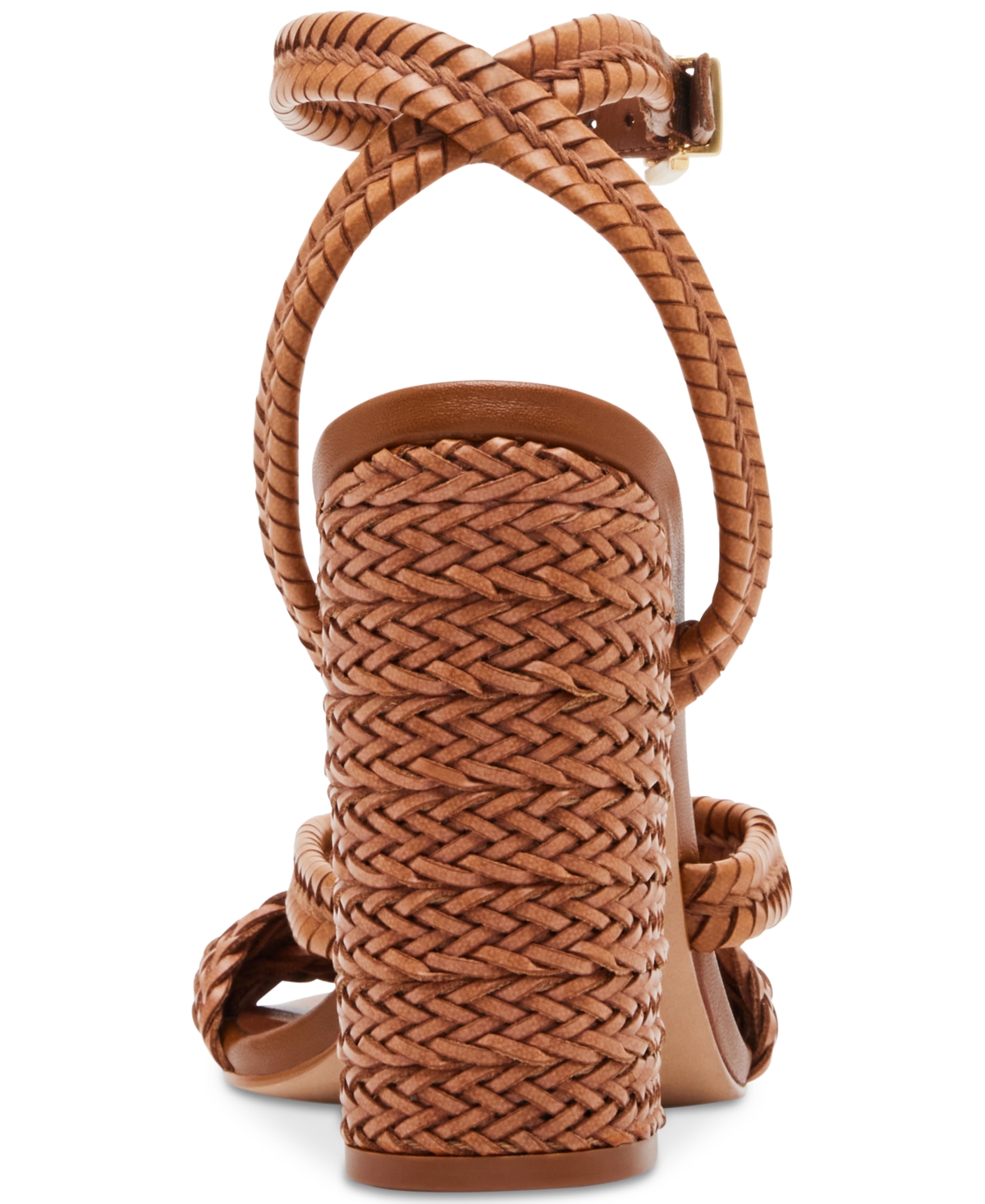 Steve Madden Women's Malou Knotted Woven Dress Sandals