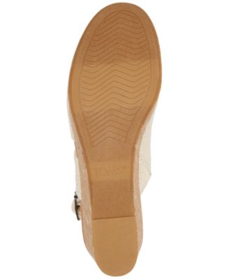 Women's Claudine Slingback Cork Wedge Platform Sandals