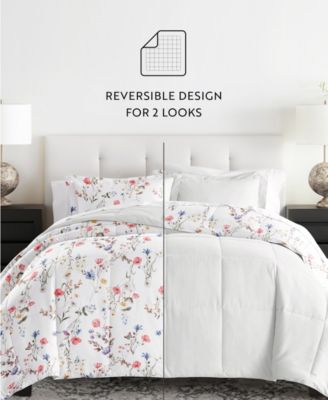 Meadow Floral Stripe 2-Piece Comforter Set, Twin/Twin XL