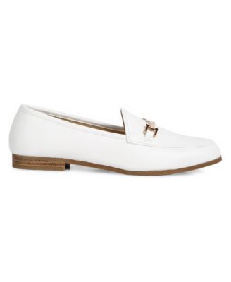 Womens zaara solid faux suede loafers