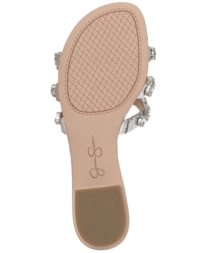 Jessy embellished slide 2025 sandal
