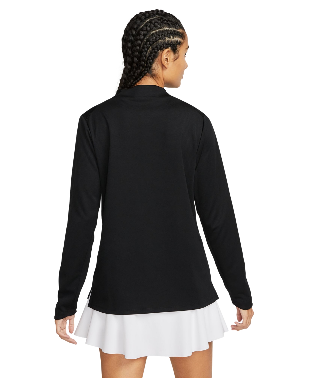 Nike Women's Dri-fit Uv Advantage Half-Zip Top -white