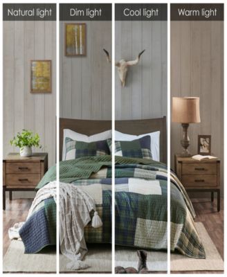 Mill Creek Oversized Cotton 2-Pc. Quilt Set, Twin/Twin XL