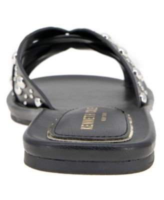 Women's Jula Stud Slip On Flat Sandals