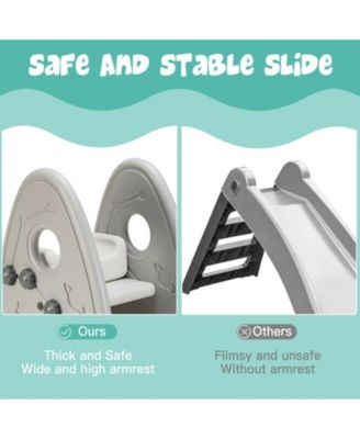 Freestanding Baby Slide Indoor First Play Climber Slide Set for Boys Girls