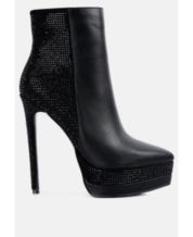 Macys boots clearance with heels