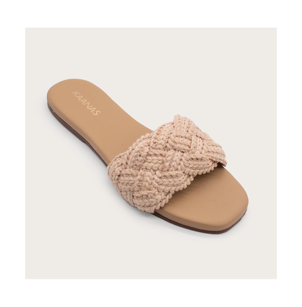 Kaanas Women's Pansy Chunky Braided Slide
