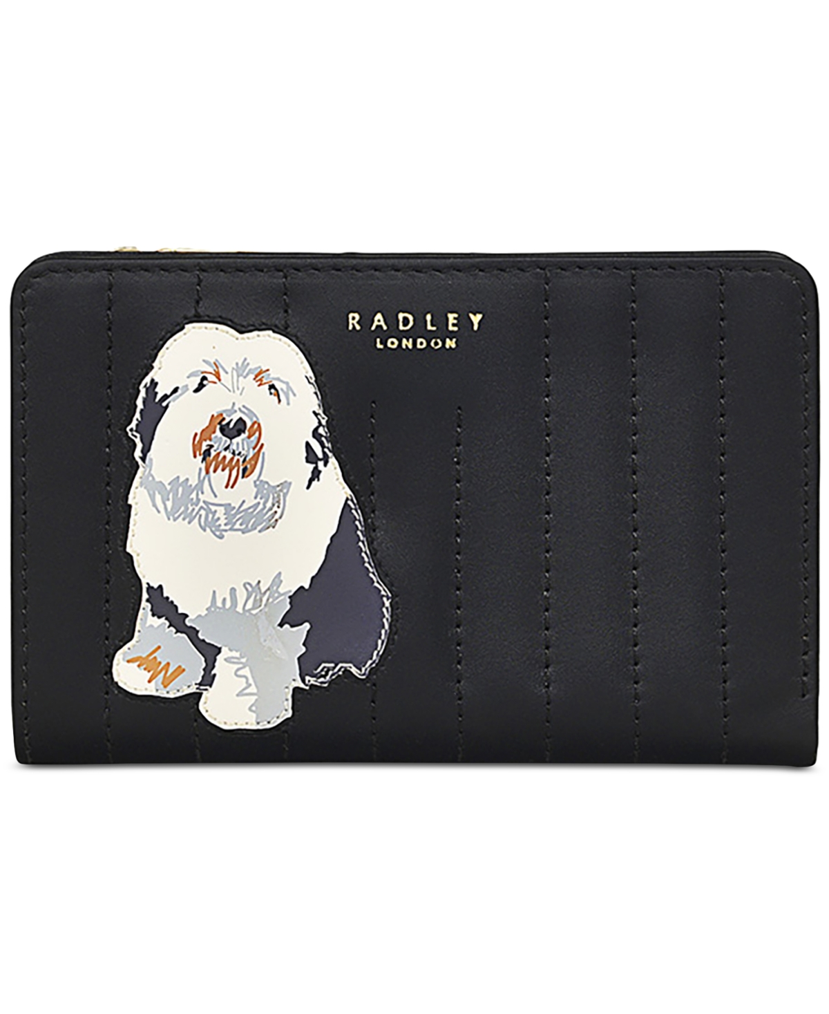 Shop Radley London Women's Radley And Friends Mini Bifold Wallet In Black