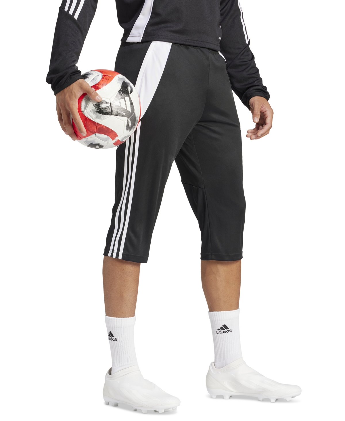 adidas Men's Tiro 24 3/4 Pants -white