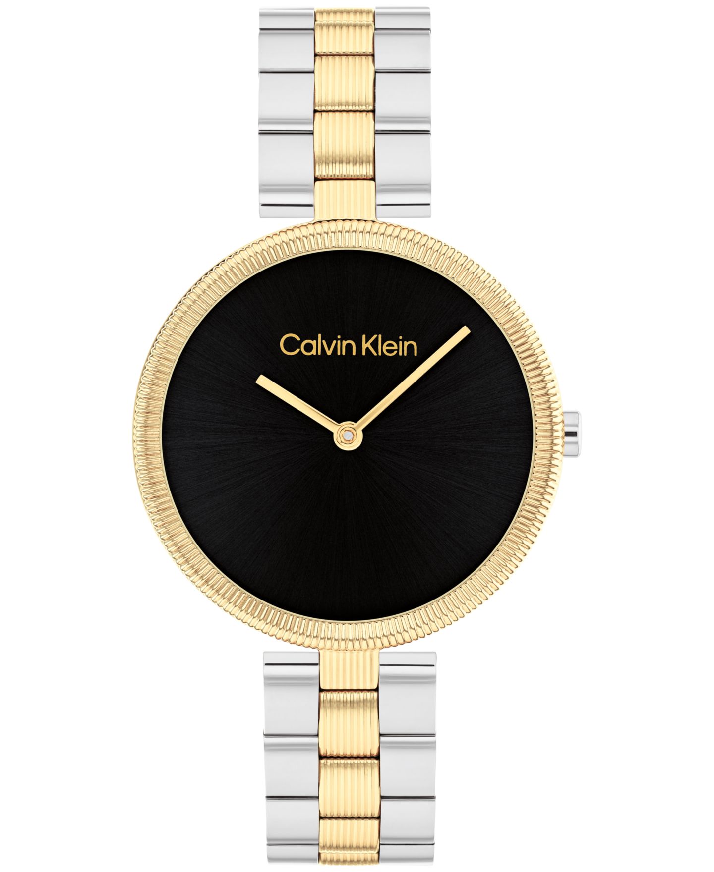 Женские часы Calvin Klein Gleam Two-Tone Stainless Steel Bracelet Watch 32mm — фото 1