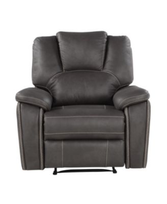Katrine 39" Manual Recliner - Charcoal