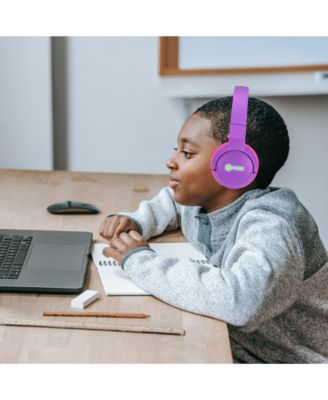 KB05 Kids Bluetooth Wireless Headphones -Volume Safe Limit 85db -On-The-Ear Adjustable Headset