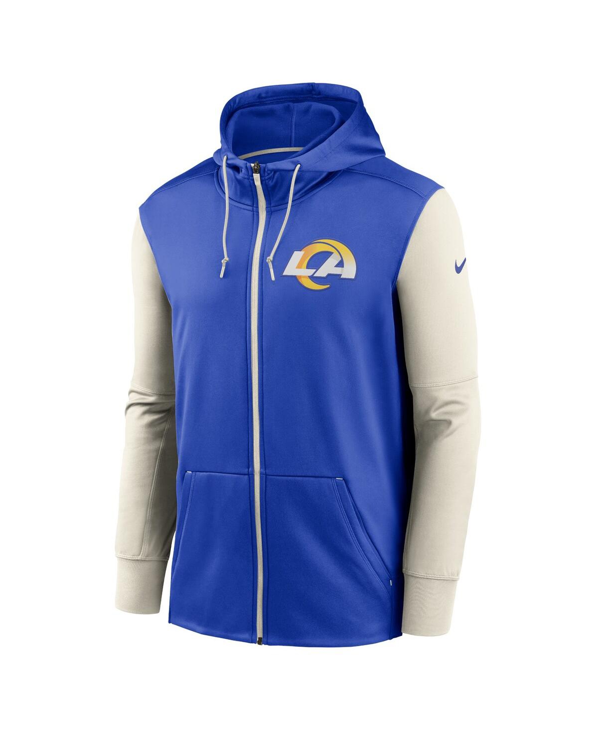 Men's NikeLos Angeles Rams Performance Full-Zip Hoodie - Royal
