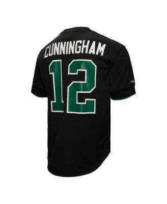 Men's Randall Cunningham Black Philadelphia Eagles Retired Player Name & Number Mesh Top