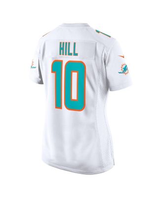Women's Tyreek Hill Aqua Miami Dolphins Game Jersey