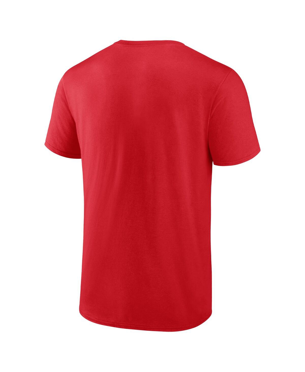 Men's FanaticsKansas City Chiefs 2023 Afc West Division Champions Conquer T-shirt - Red