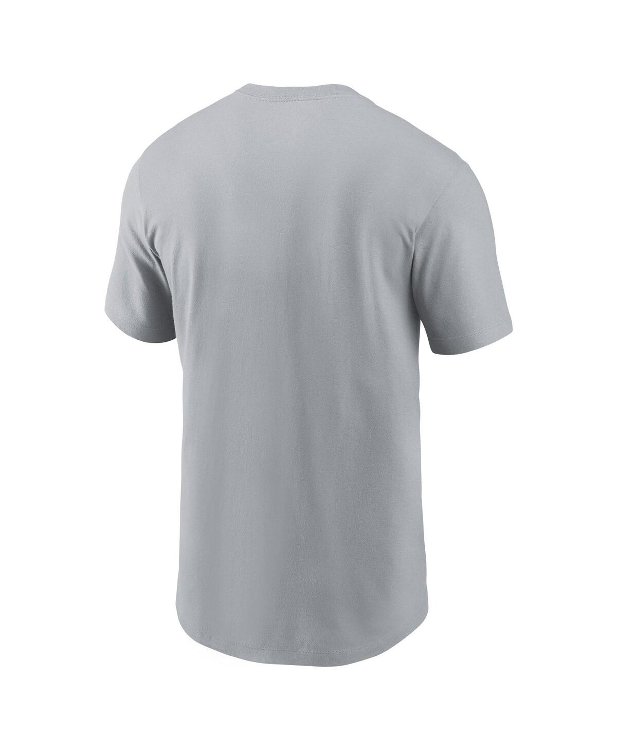 Men's NikeLos Angeles Rams 2023 Nfl Playoffs Iconic T-shirt - Gray