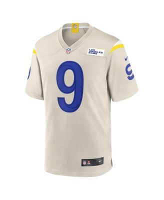 Men's Matthew Stafford Bone Los Angeles Rams Game Jersey
