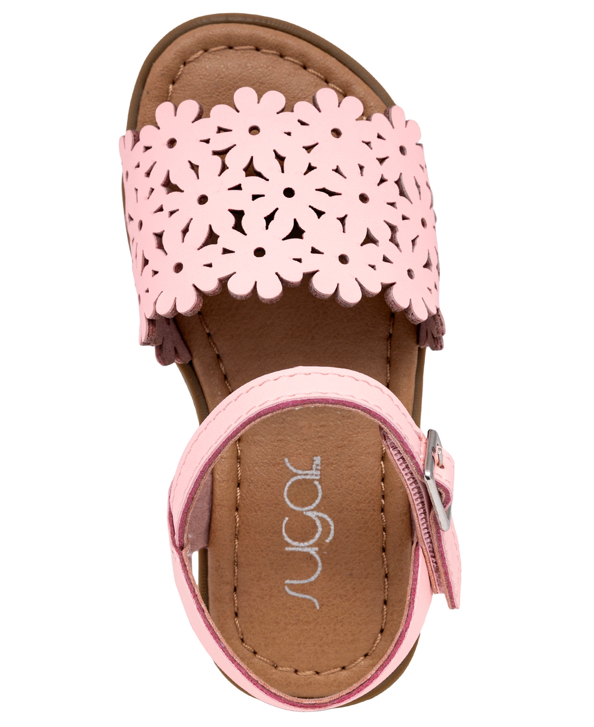 Sugar Toddler and Little Girls Ibby Flat Sandals