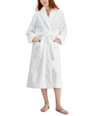 Turkish Cotton Shawl-Collar Robe, Exclusively at Macy’s