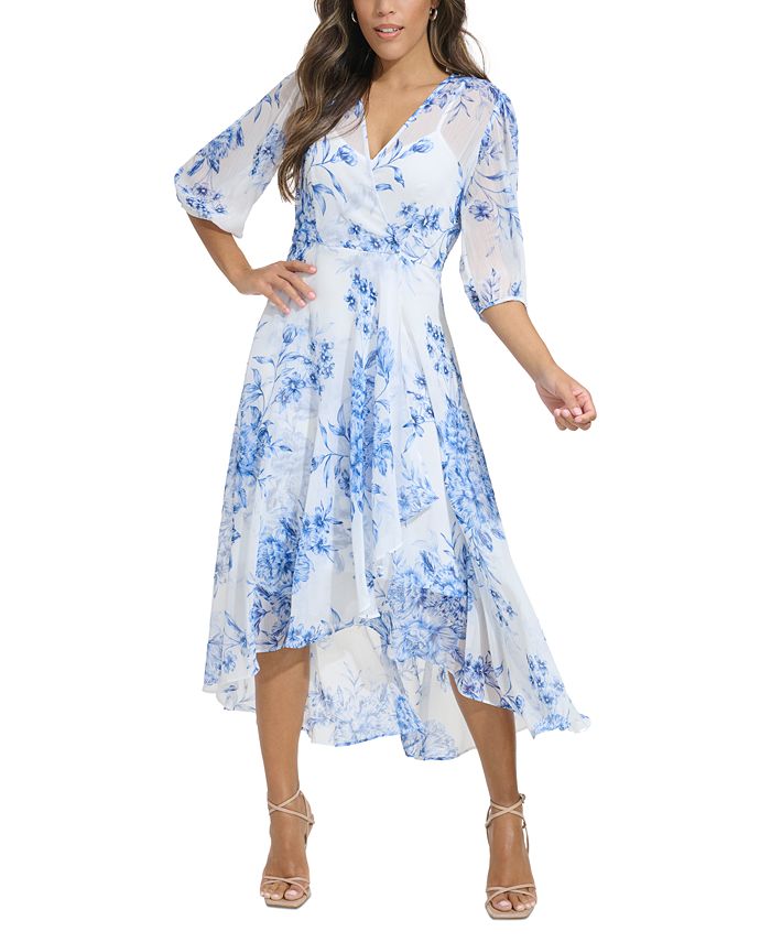 Macy's all white plus sale size dresses