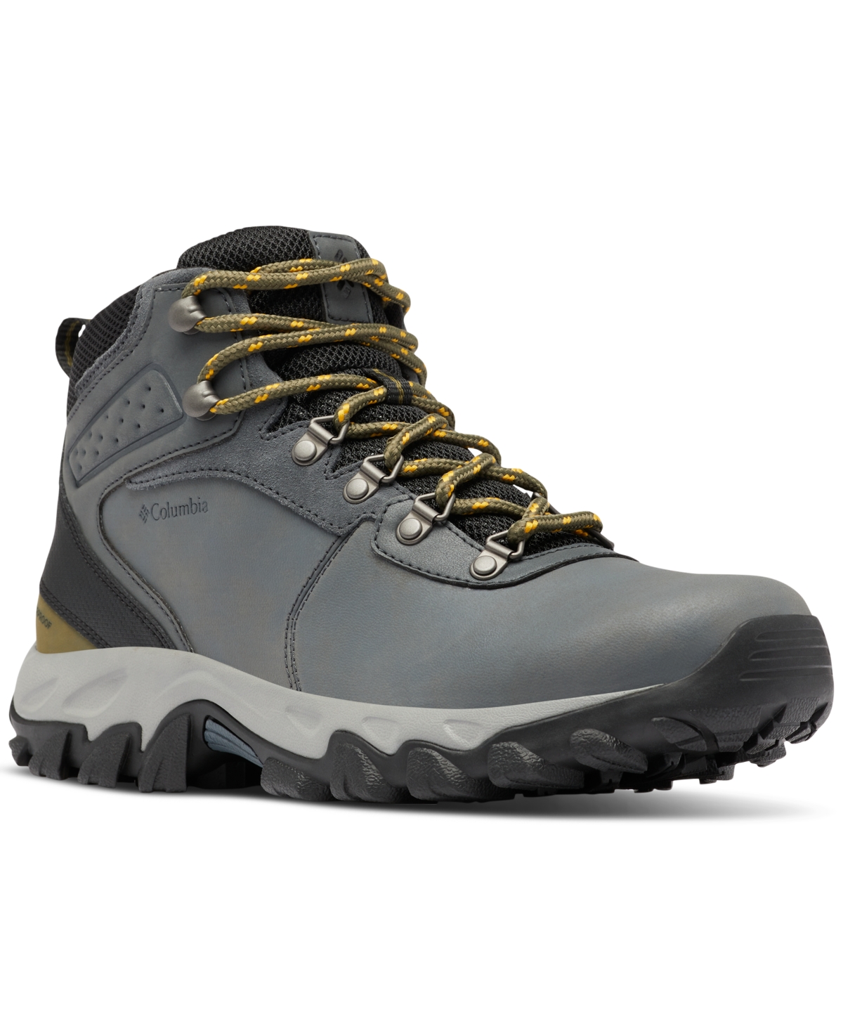 Men's Newton Ridge Plus Ii Waterproof Hiking Boots - Cordovan, Squash