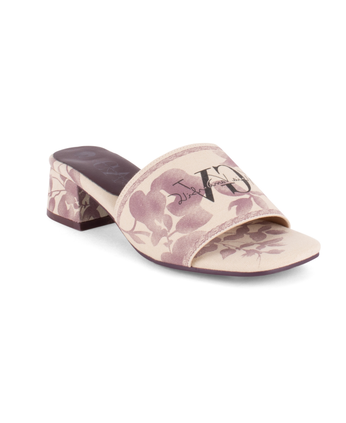 Shop Gloria Vanderbilt Women's Gladys Slip-on Sandals In Purple