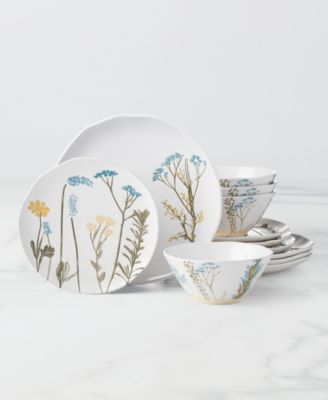 Wildflowers 12 Pc. Dinnerware Set, Service for 4
