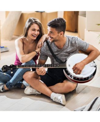 5-String Geared Tunable Banjo with case