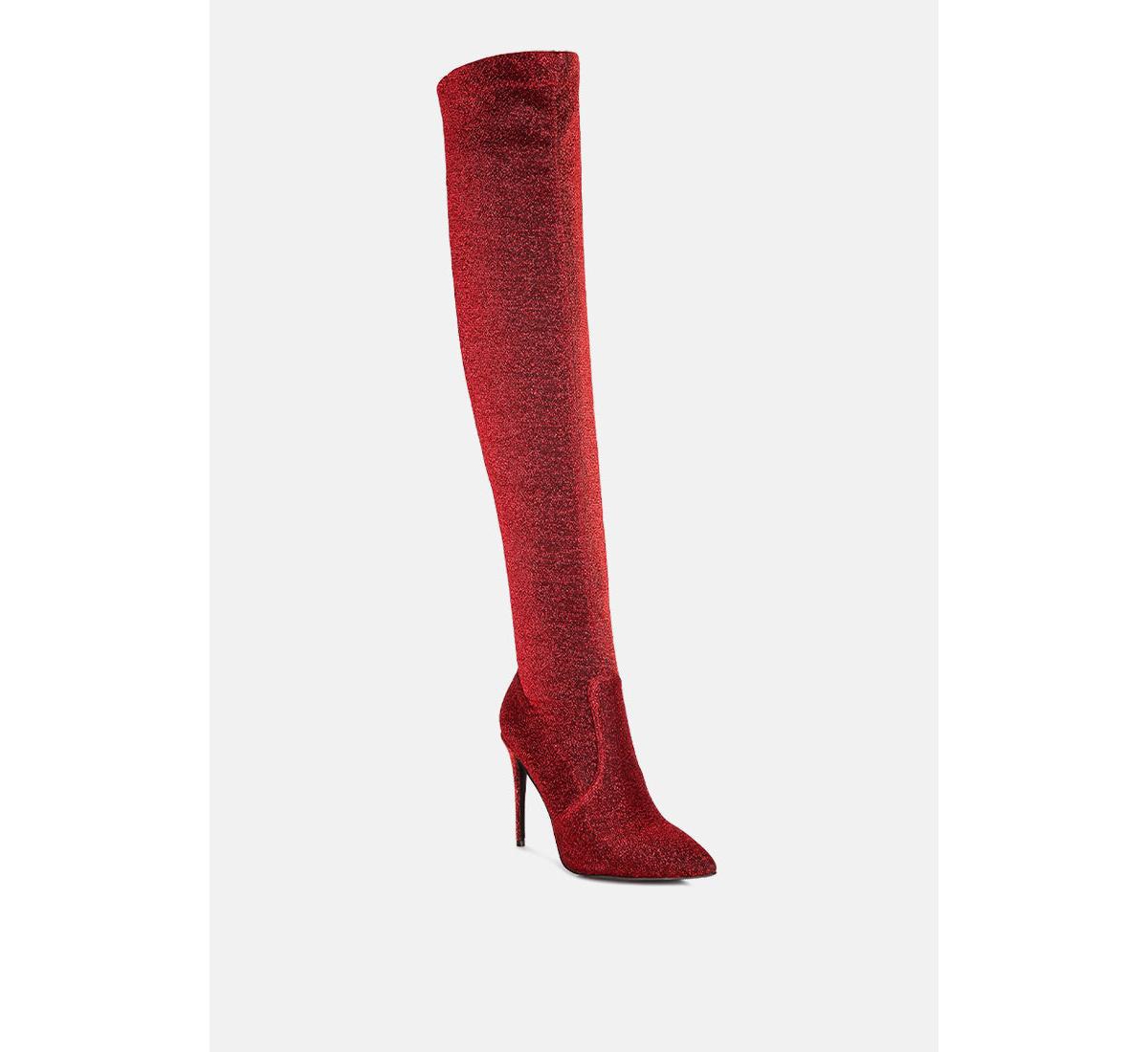 Women's Tigerlily Knitted Stiletto Long Boots
