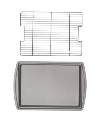 Good Cook Everyday Nonstick Steel Crispy Baking Set with Baking Sheet and Wire Rack, 15" x 10.5"